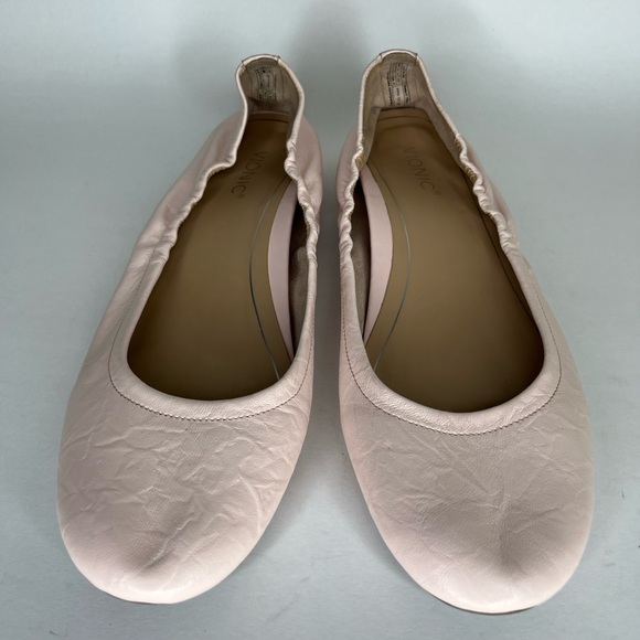 Vionic Alexa Ballet Flats Baby Pink Leather Women Size 41.5 US 9.5 Slip On - Picture 13 of 16
